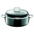 Silit Schmortopf Silargan� mit Glasdeckel, 6,4 l, 28 cm � schwarz