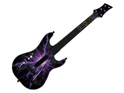 Decorative Skin fits Guitar Hero 5 for Wii (GUITAR NOT INCLUDED), Item No.GTW0996-30