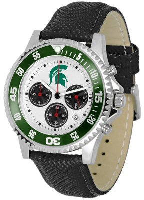 Michigan State Spartans Suntime Competitor Chronograph Watch - NCAA College Athletics