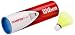 Wilson Badminton Nylon Federbälle Championship 6er Dose 78 (medium)