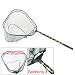 Nonslip Telescoping Handle Triangle Fishing Landing Net