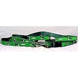 Border Collie - Green Collar and Lead Set