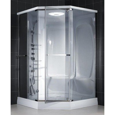 DreamLine SHJC-8151516-01 Neptune Steam Shower, Chrome