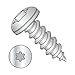 #14 x 1/2" Type AB Self-Tapping Screws/Six-Lobe (Torx)/Pan Head/18-8 Stainless Steel (Carton: 2,000 pcs)