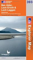 Ben Alder, Loch Ericht and Loch Laggan (OS Explorer Map Series)