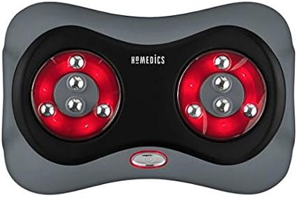 Homemedics Foot Massager - Shiatsu Foot Massager With Heat, For a Deep Kneading Massage Soothing Heat, Relax and Soothe Your Feet - FMS-155HKB