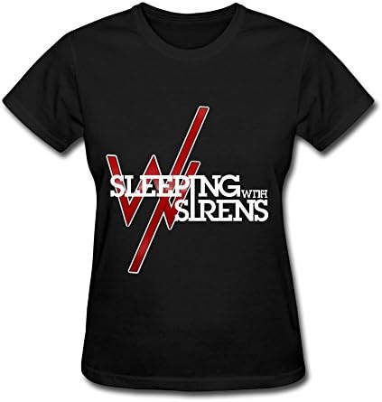 ZJNEW Women's Sleeping With Sirens Logo Icub Style T-Shirt