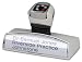 5 Star Pre-Inked Customised Stamp 60x23mm [6 lines]