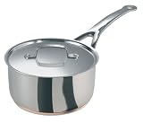 Tefal Jamie Oliver Stainless Steel Saucepan and Lid, 20 cm