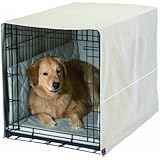 Pet Dreams Classic Cratewear Set Khaki Fits 24-Inch Crates, 3-Piece