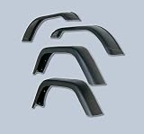 Rugged Ridge Jeep Replacement and Oversized Fender Flares Oversize 7 Fender Flare Kits Jeep CJ5 1976 to 1986 (Late CJ5) 4 Piece Kit (Some modification necessary on rear fender)