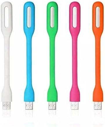 Mini USB Fan + LED Light , Portable Reading Work Bed Flexible Adjust Angle Lamp Light for Laptop Pc Notebook Desktop