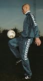 Hummel Authentic Polyesteranzug blau / Gr. XXL
