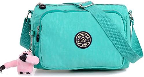 TESOON Multifunctional Shoulder Messenger Cross Body Bag Purse Mint