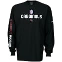 Reebok Arizona Cardinals Black Wingman Long Sleeve T-shirt