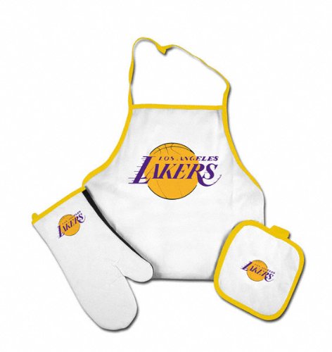 Los Angeles Lakers Tailgate & Kitchen Grill Combo Set