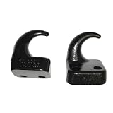 Omix-Ada 11236.03 Black Pair Of Front Tow Hooks For 1997-05 Jeep Wrangler TJ