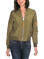 Never Paris Chaqueta Bomba (Caqui)