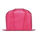 2 Pieces Dust Bags for Handbags Non-Woven Breathable Drawstring Pouch 19.7 Inch X 15.7 Inch (Rose)