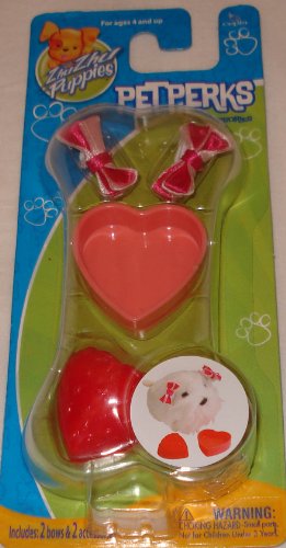 Zhu Zhu Puppies Pet Perks Pink Heart Bowl 41v9 zaIjML Zhu Zhu Puppies Pet Perks Pink Heart Bowl