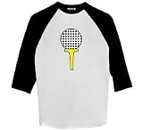 Golf Ball - Raglan 3/4 Sleeve T-Shirt