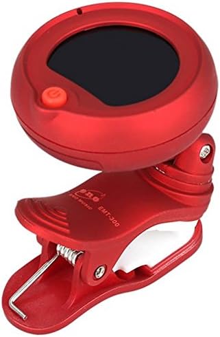 Blue Rotatable Clip-On 2-In-1 Electric Guitar Tuner Metronome Color Screen For Guitar Chromatic Bass Violin Ukulele