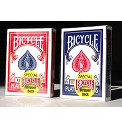 Special Bicycle "Stripper Deck" Playing Cards in blau