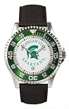 Michigan State Spartans Competitor Leather Mens Watch