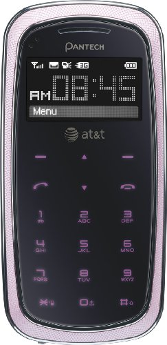 Pantech Impact P7000 Phone, Pink (AT&T)