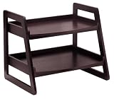 Review Winsome Wood 92332 / Winsome Wood 2-Tier TV Stand, Espresso