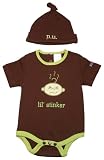 Sozo Bodysuit and Cap Set - Stinker, 6 to 12 Months