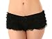  : Lace Ruffled Booty Shorts Black or White