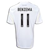 adidas Karim Benzema Real Madrid Home Replica Soccer Jersey 09/10 adidas Karim Benzema Real Madrid Home Replica Soccer Jersey 09/10