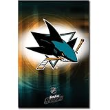 San Jose Sharks Logo 2010 Sports Poster Print - 22x34 Sports Poster Print, 22x34