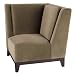 Merge Corner Chair - Pewter