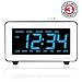 GOgroove LED Alarm Clock MP3 Stereo 6W Speaker with AUX-In, USB or SD Card Port - Works With Apple iPod , Samsung Galaxy Player , PONO Player , Lonve & More! *Includes Micro-USB Cable*
