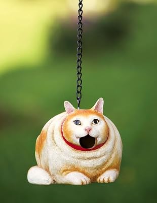 Portly Cat Birdhouse