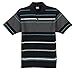 Gioberti Mens Striped Short Sleeve Polo Shirt