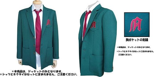 涼宮ハルヒの憂鬱 県立北高校男子制服 ジャケット/Mens’-L