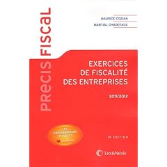 Exercices de fiscalit� des entreprises 2011-2012