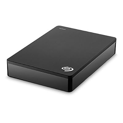 Seagate Backup Plus Slim 5TB Portable External Hard Drive (Black)