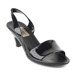 Marc By Marc Jacobs Ktn Heel Jelly Womens SZ 9 Black Slingbacks Open-Toe Shoes