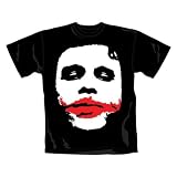 Joker Big Face T-Shirt Black Medium