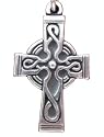 Small Celtic Cross Necklace Renaissance Pendant Christian Jewelry for Men and Women