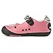 Momo Baby Girls First Walker/Toddler Zebra Hearts Mary Jane Leather Shoes