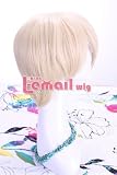 30cm Shizuo Heiwajima Durarara!! Drrr!! Short Straightbeige Party Wig Rw47