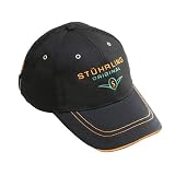 Stuhrling Original Black Adjustable Baseball Cap