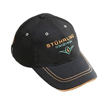 Stuhrling Original Black Adjustable Baseball Cap