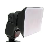 OptekaUniversalStudioSoftBoxFlashDiffuserforCanonEOS,Nikon,Olympus,Pentax,Sony,Sigma,&OtherExternalFlashUnits