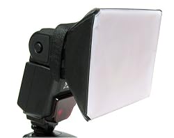 Opteka SB-1 Mini Universal Studio Soft Box Flash Diffuser for Canon EOS, Nikon, Olympus, Pentax, Sony, Sigma, & Other External Flash Units